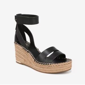 Franco Sarto Callia Wedge‎ heel Black NEW